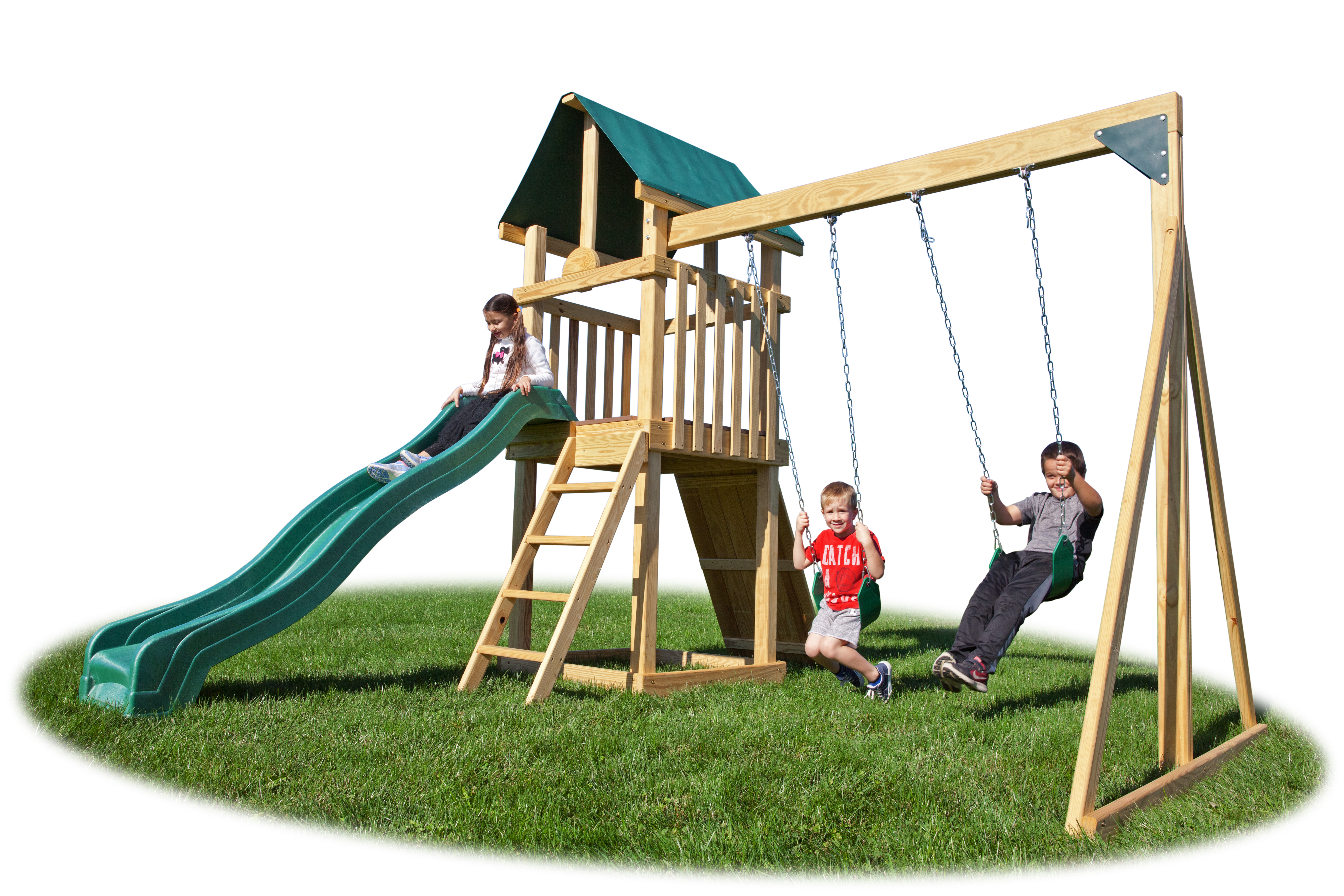 compact backyard playsets
