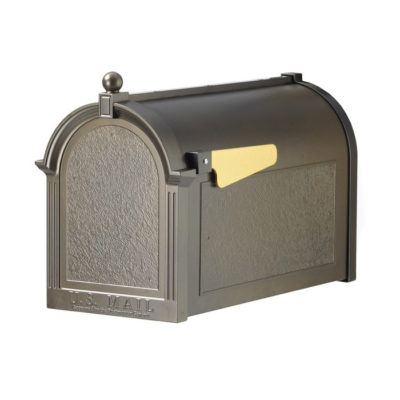 Madison metal mailbox.