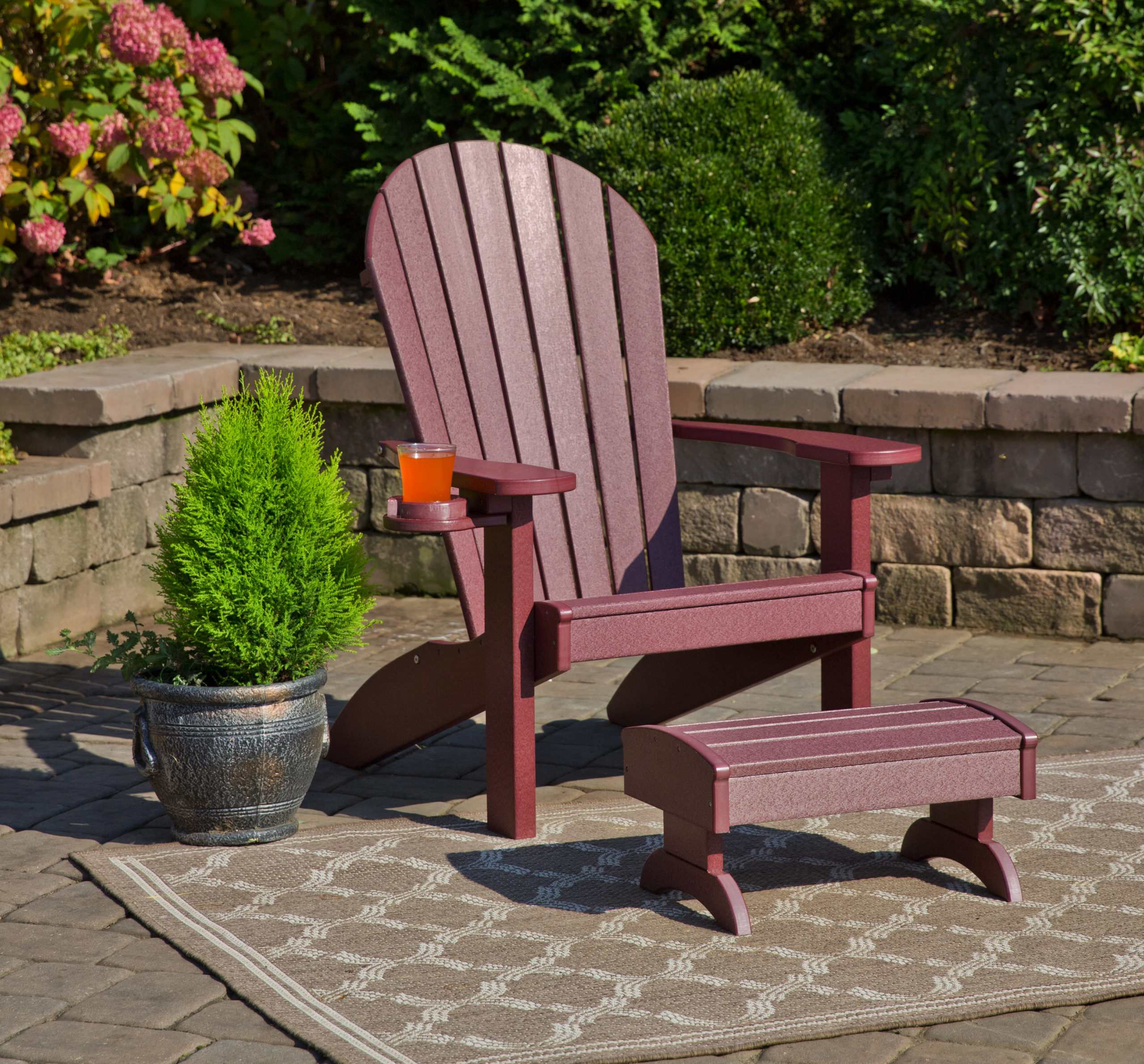 Cherry poly Adirondack Chair Classic.