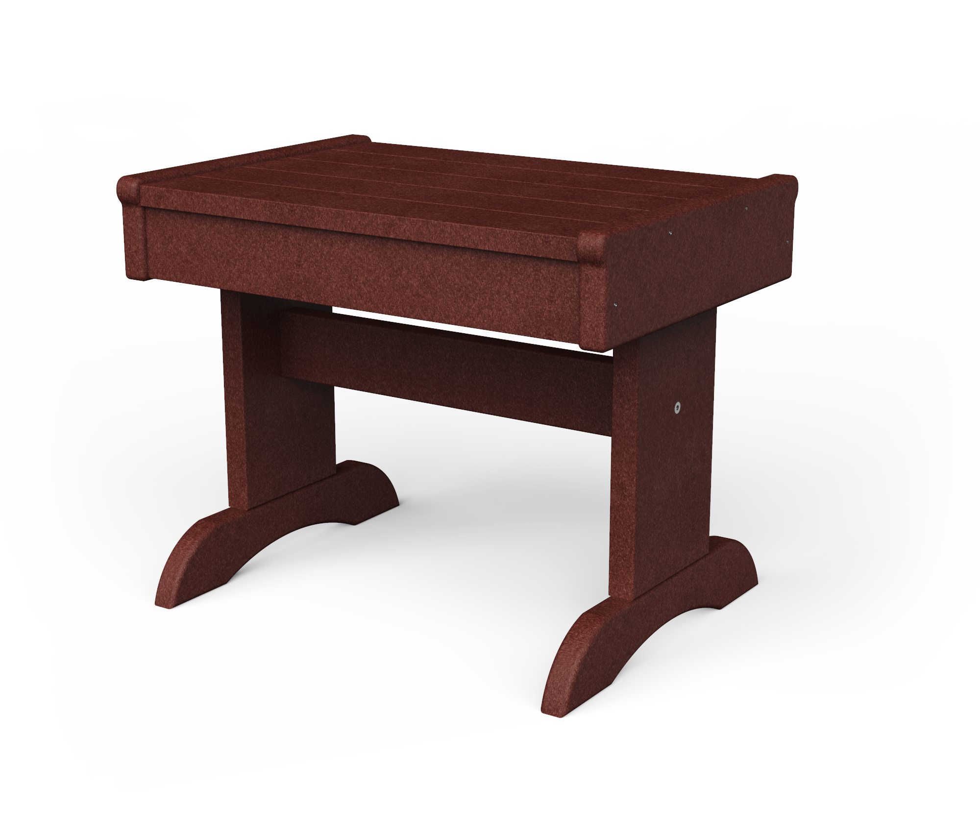 Poly end table.