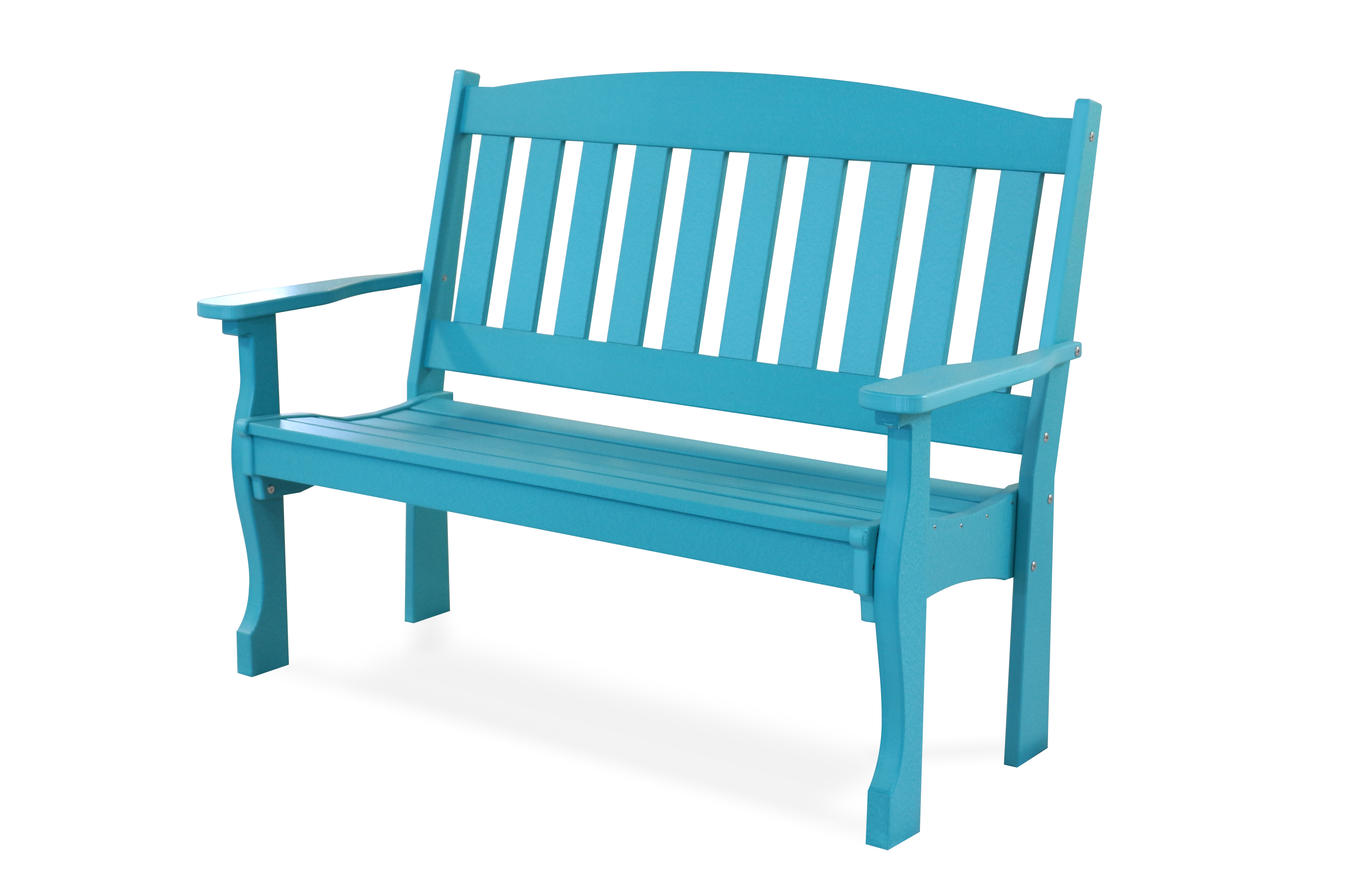 Poly garden bench.