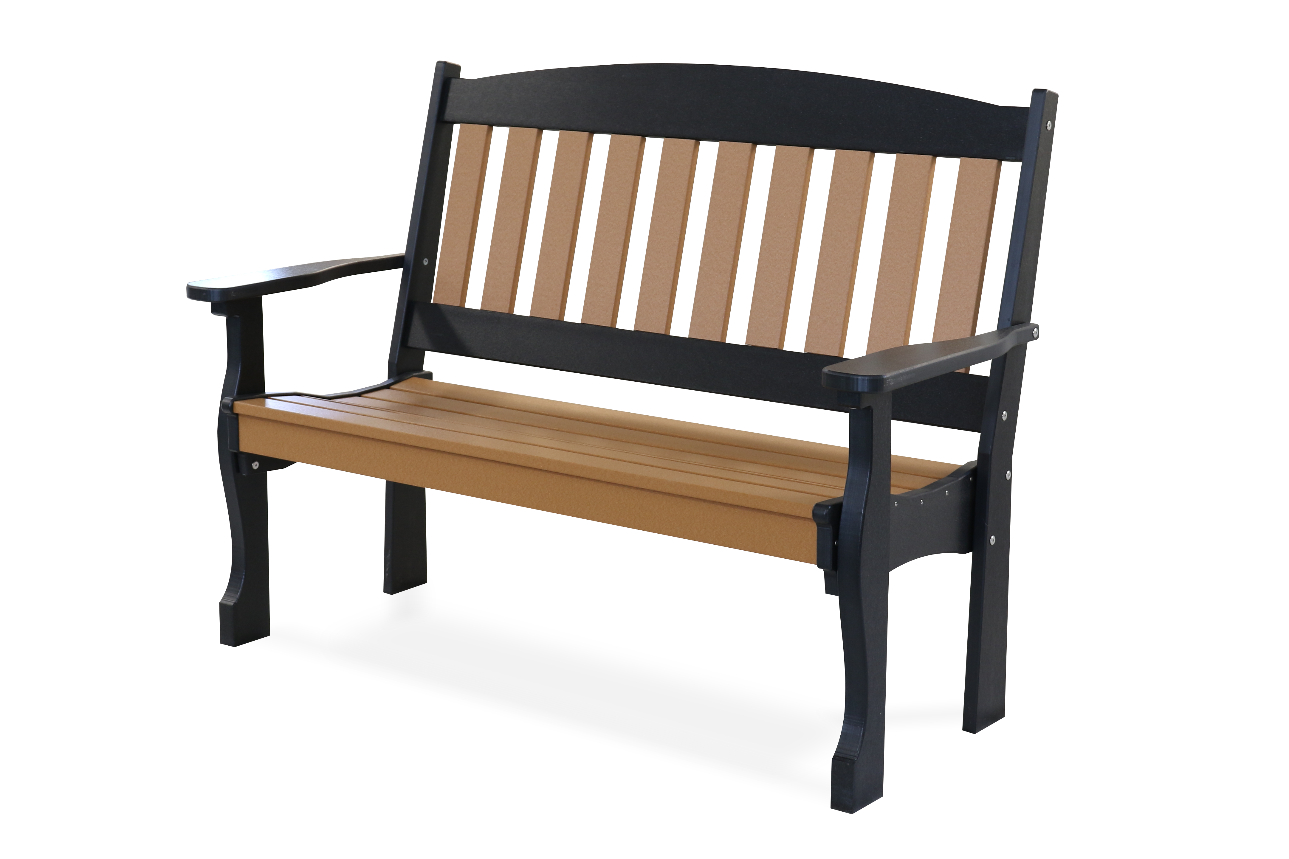 Poly garden bench.