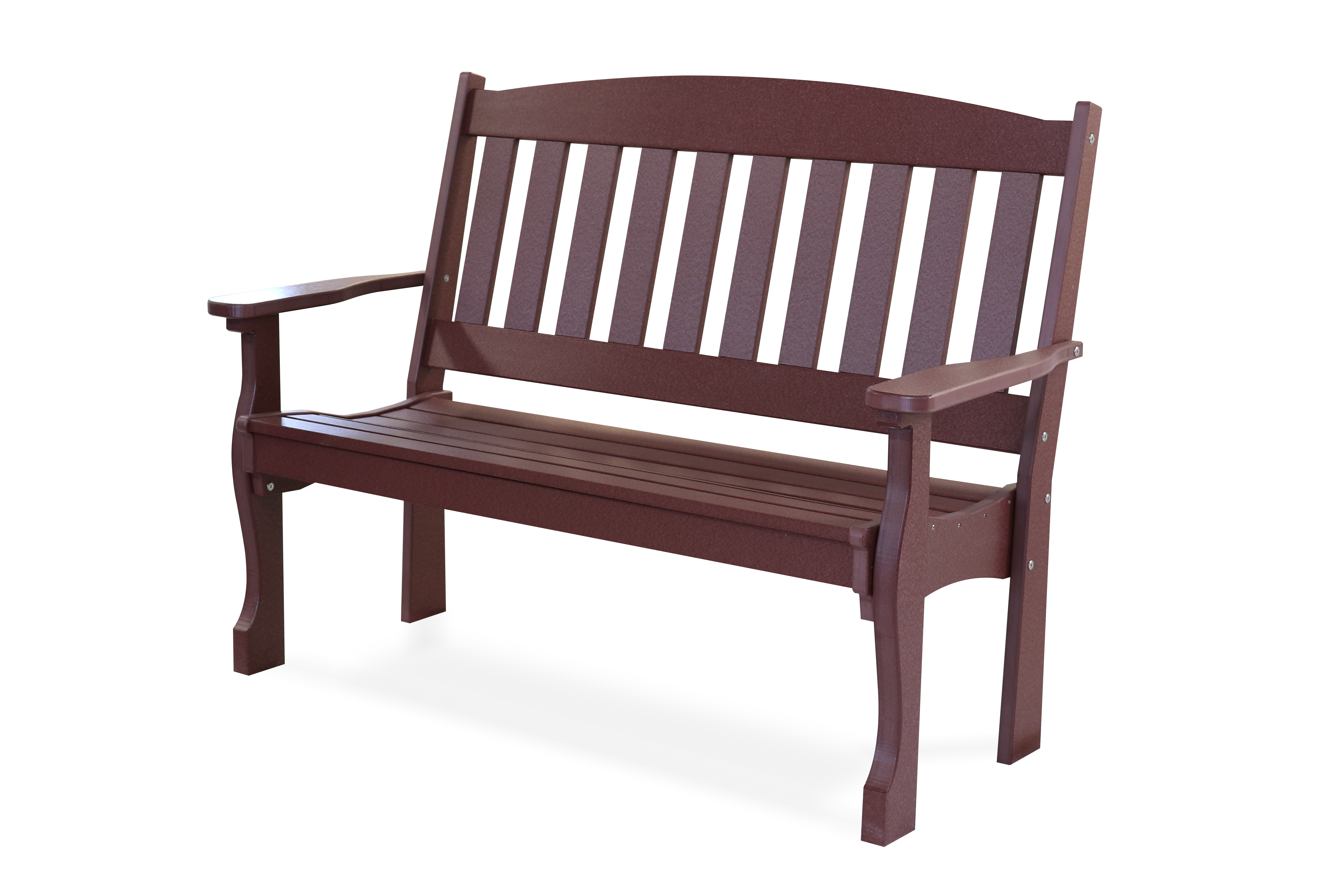 Poly garden bench.