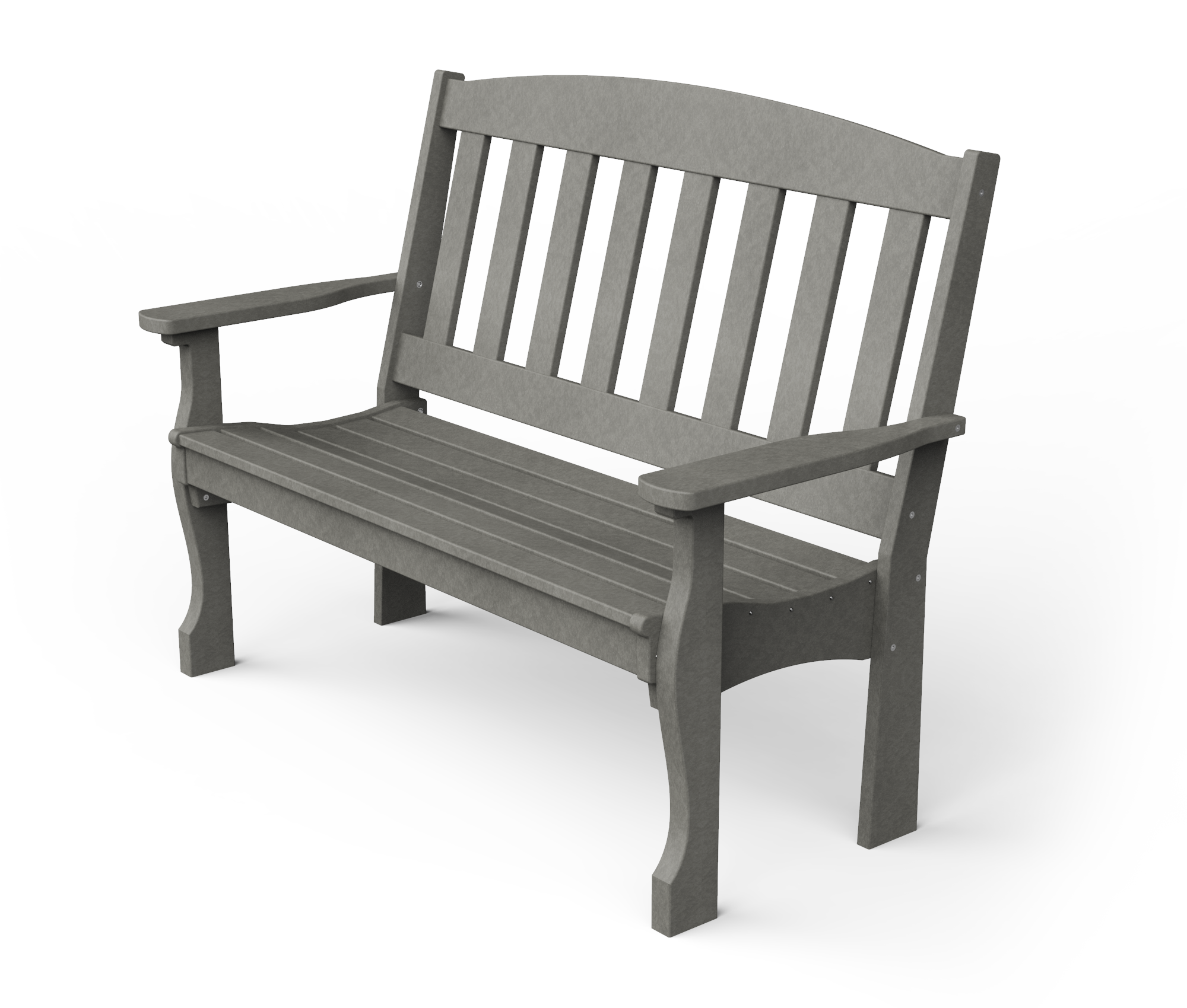 Poly garden bench.