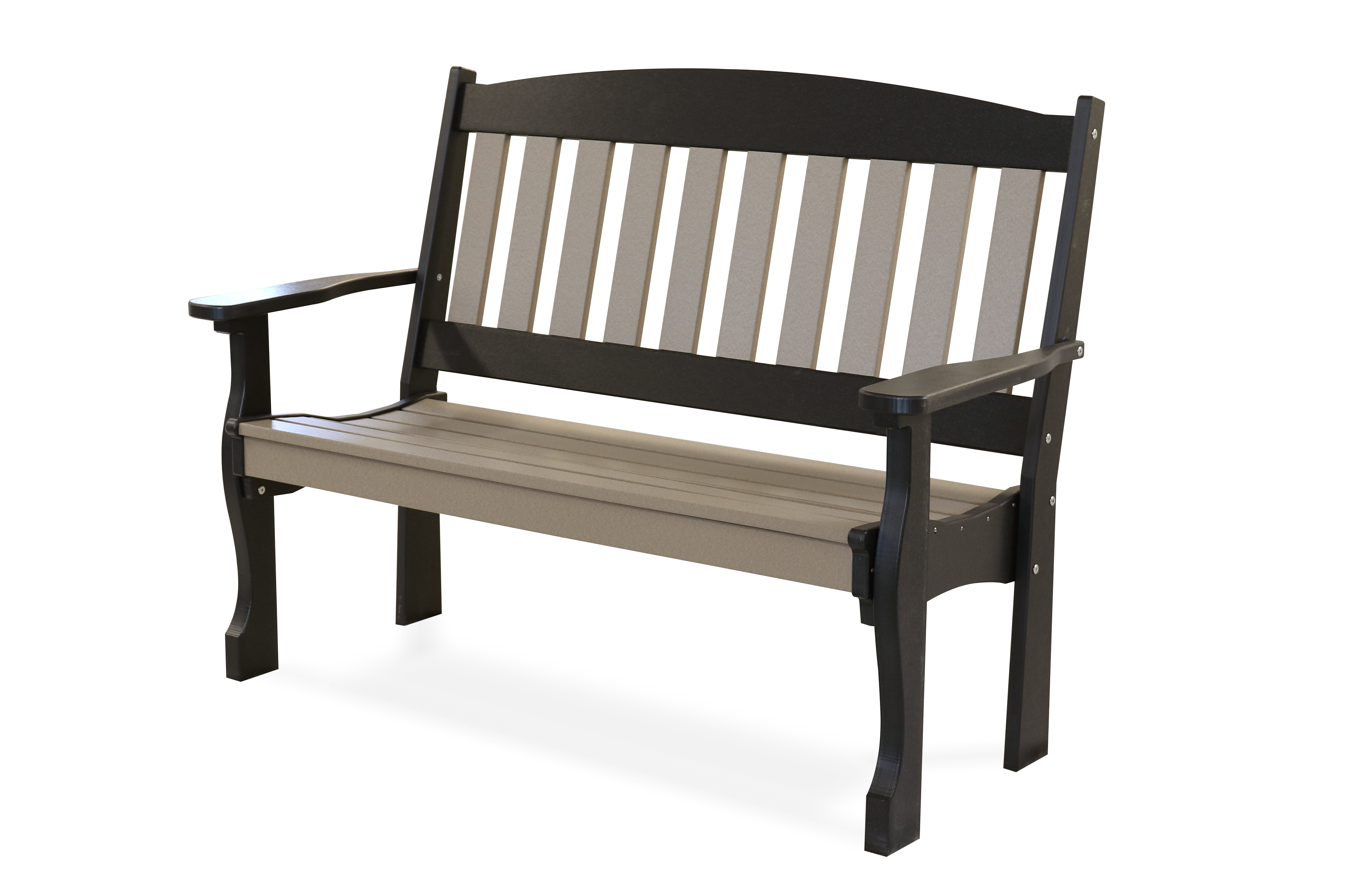 Poly garden bench.