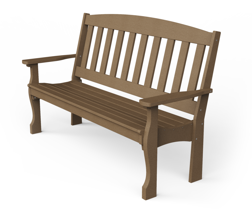 Poly English Garden Bench YardCraft