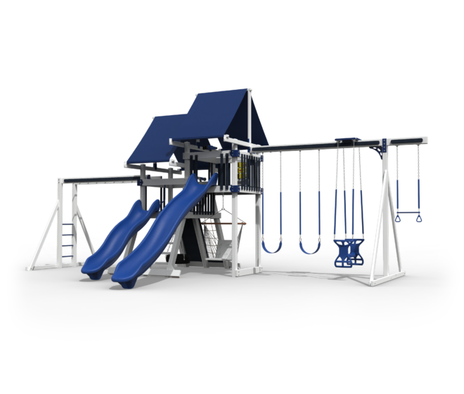 Titan Vinyl Playset in blue.