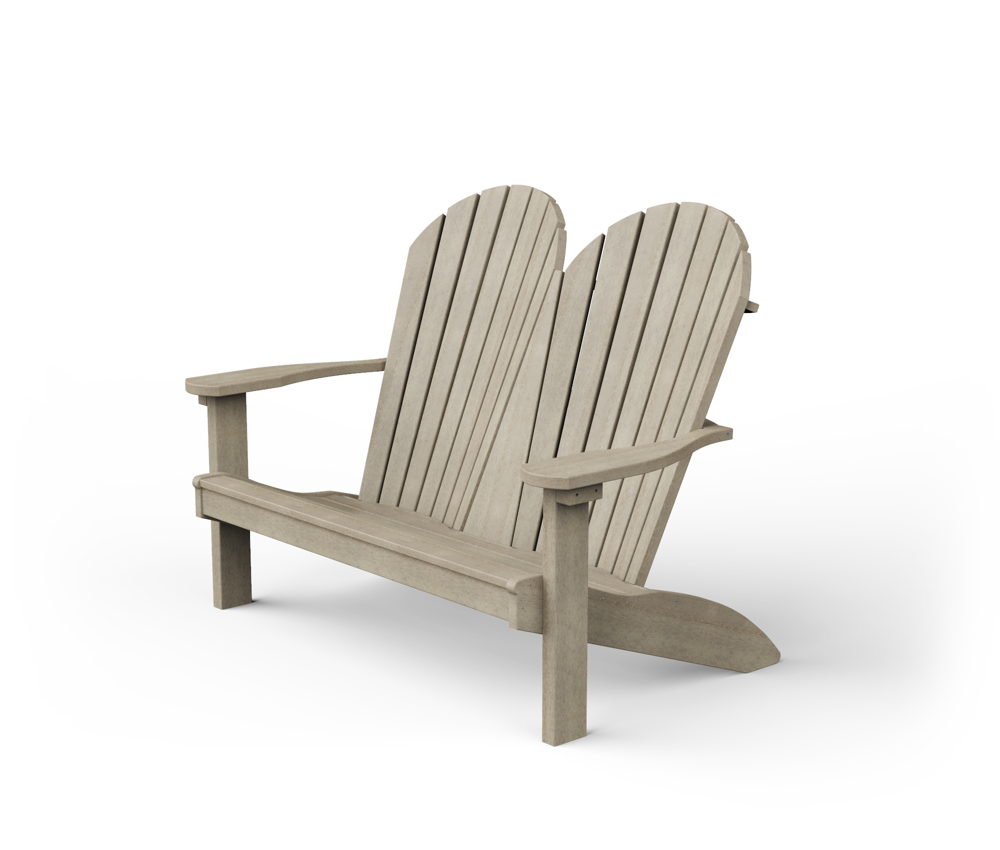 Poly Adirondack bench.