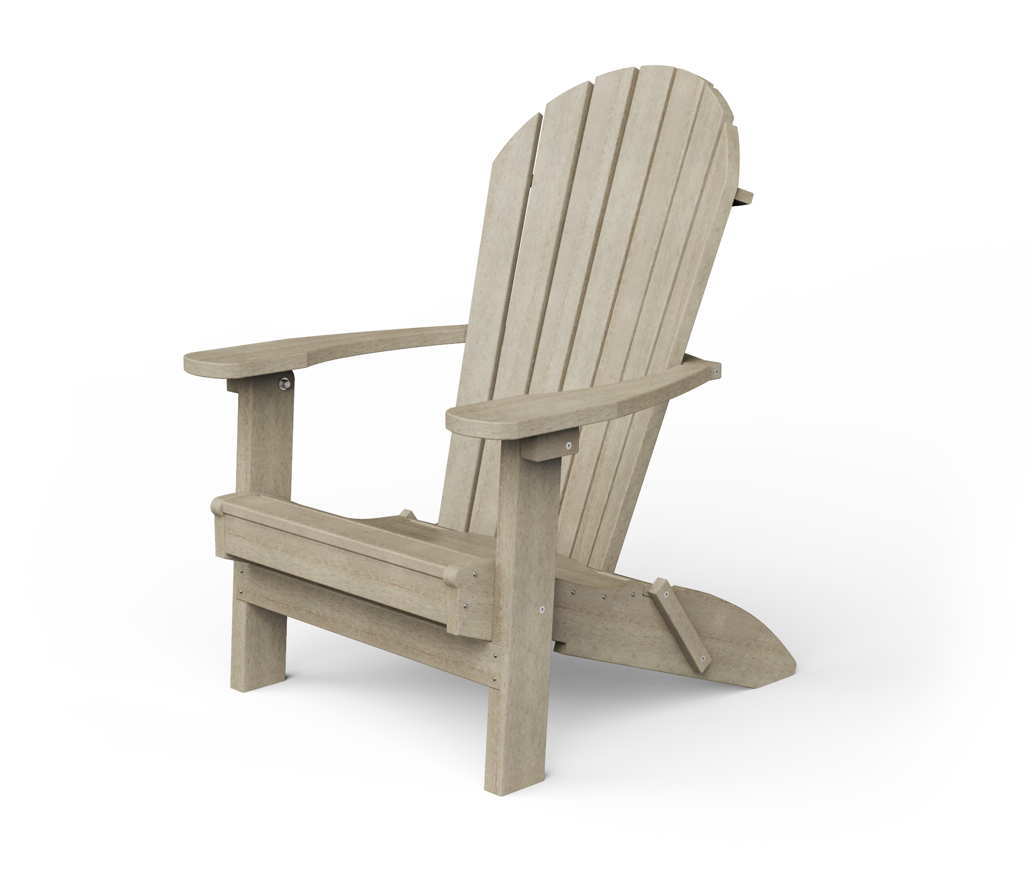 Poly Adirondack folding chair.