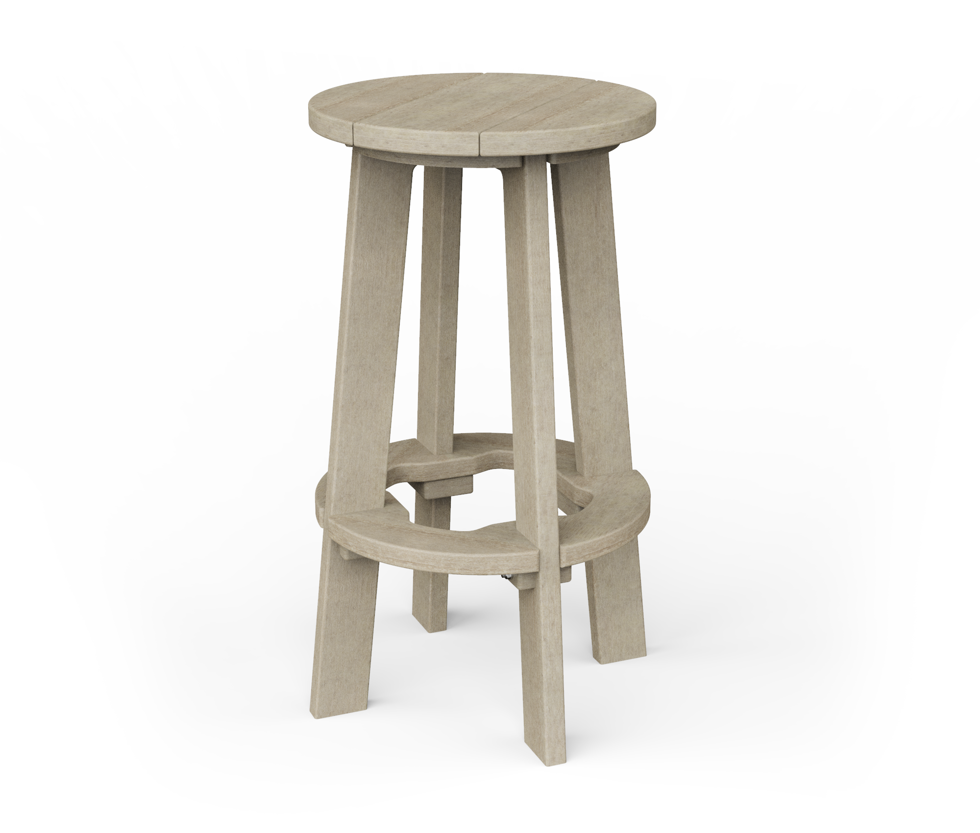 Poly bar stool.