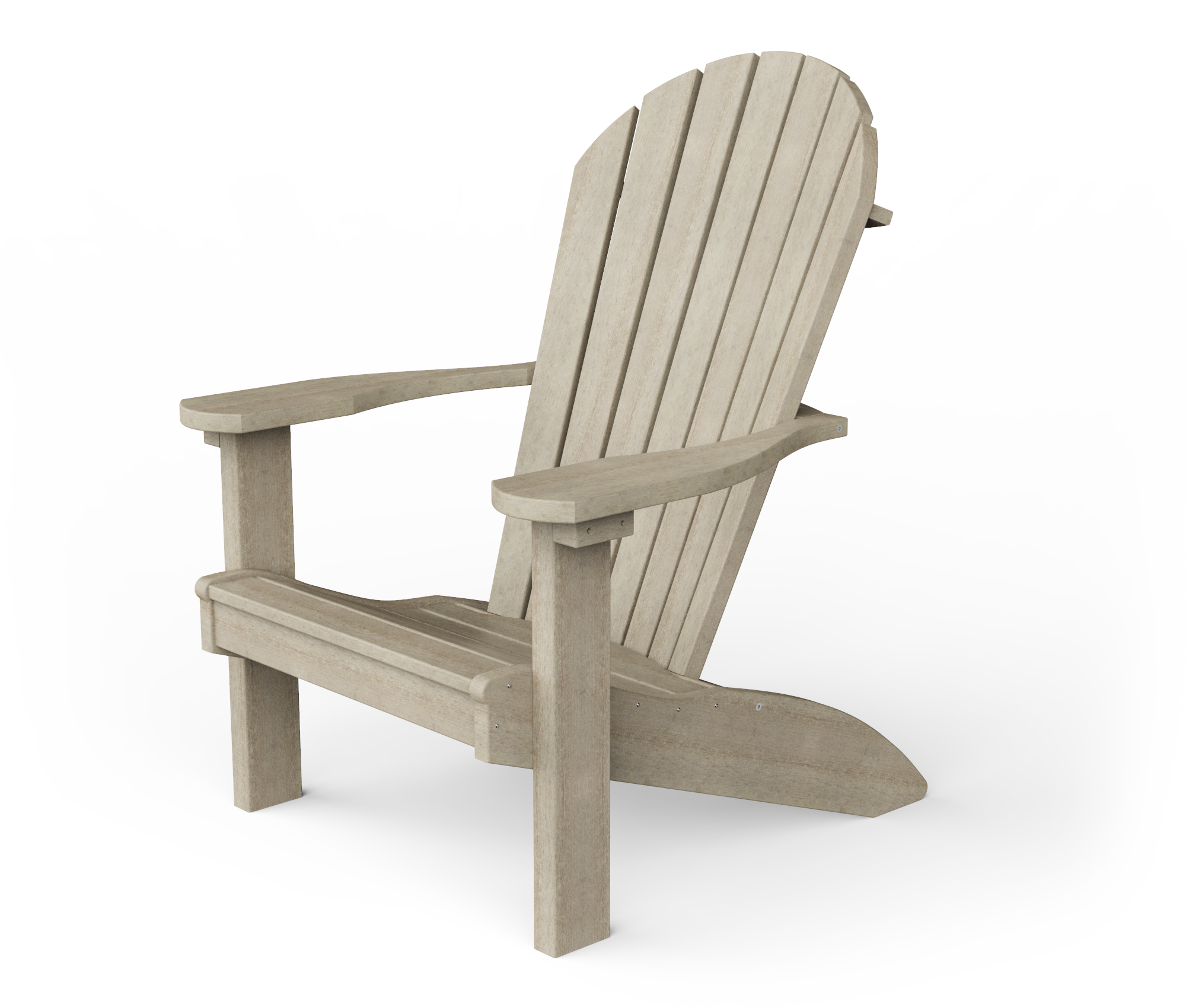 Poly Adirondack chair.