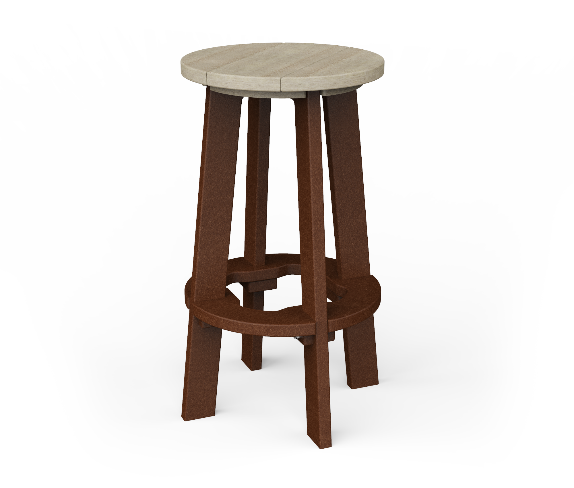 Poly bar stool.