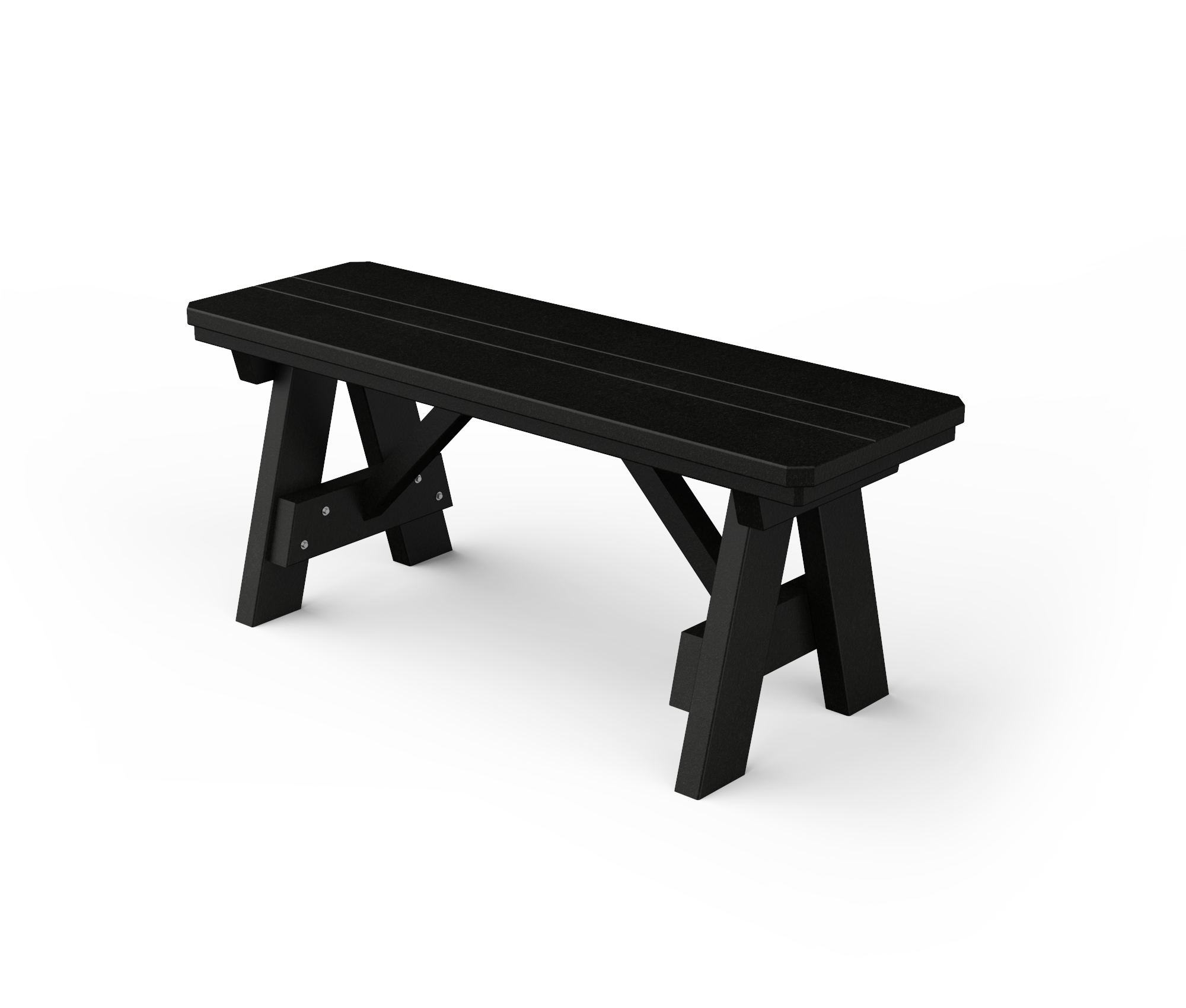 Poly picnic bench.