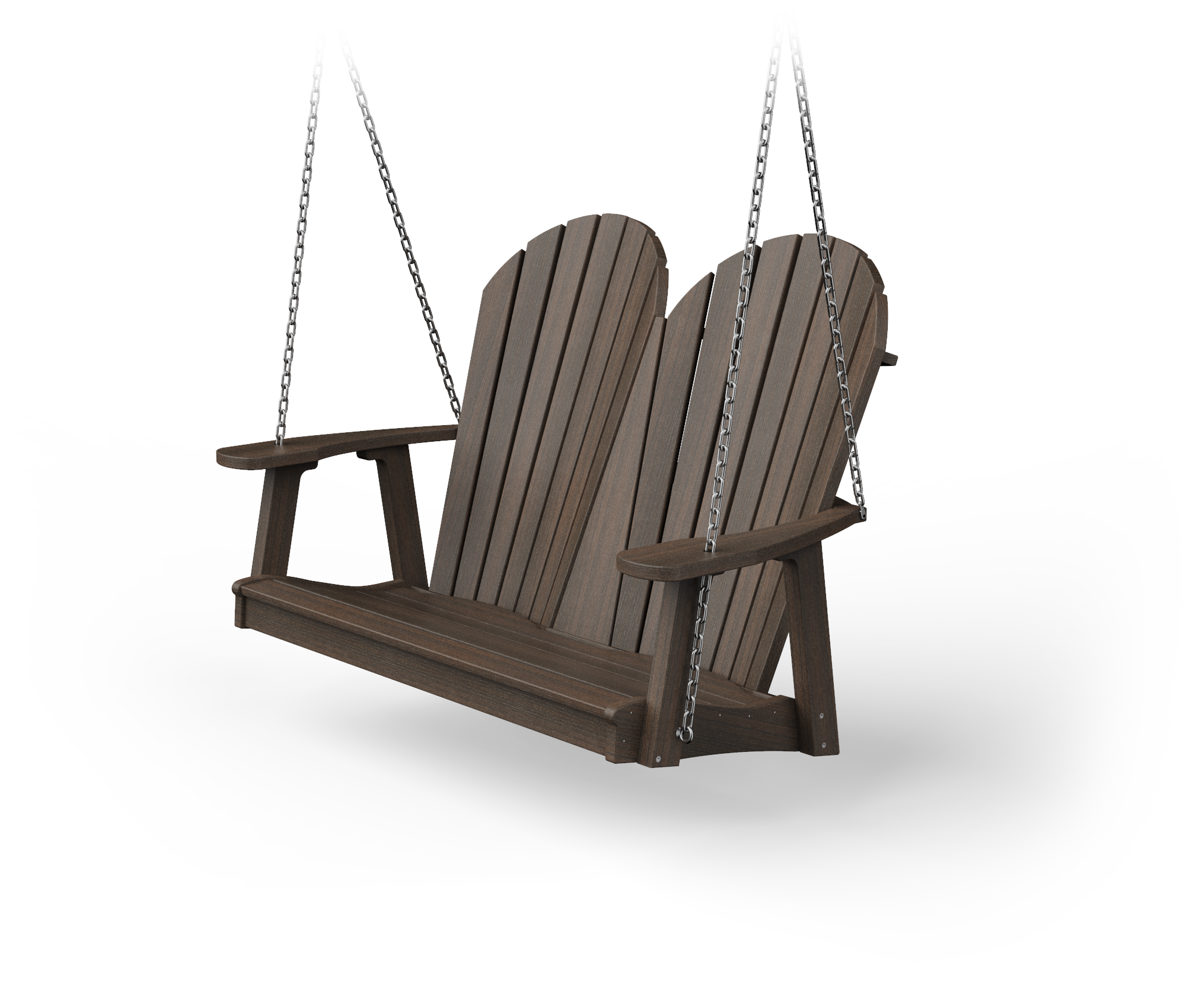 Poly Adirondack porch swing.