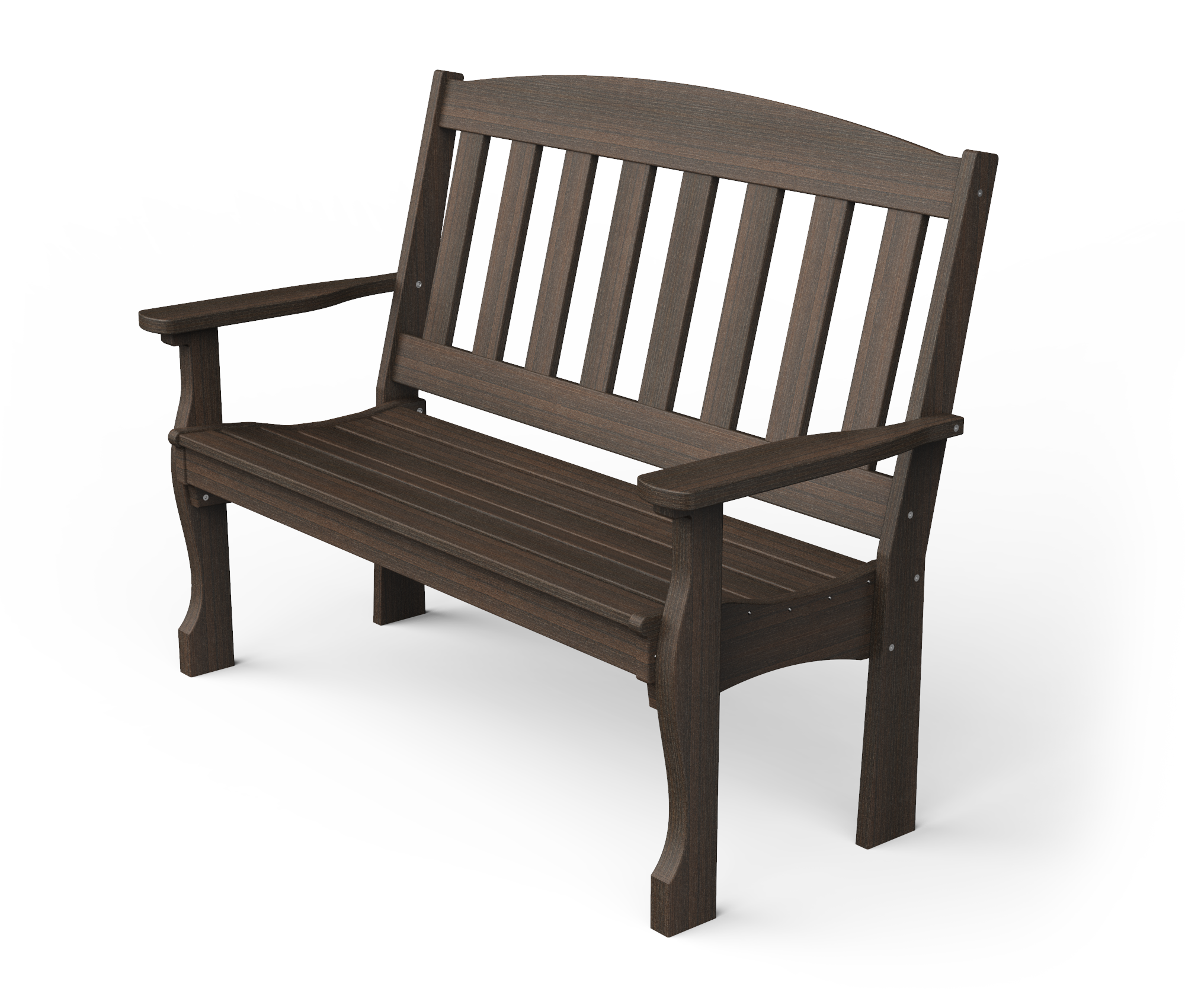 Poly English Garden bench.