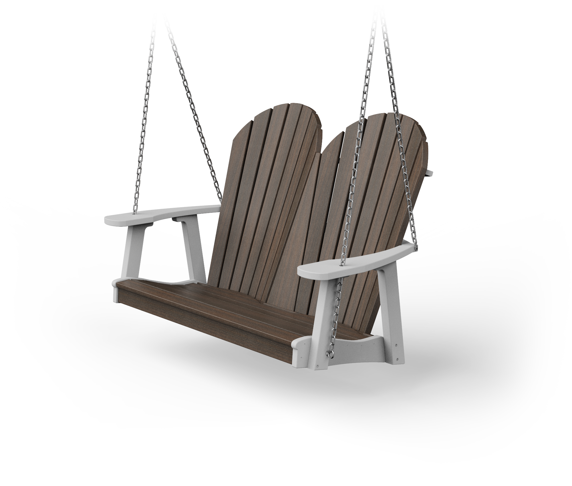 Poly Adirondack porch swing.