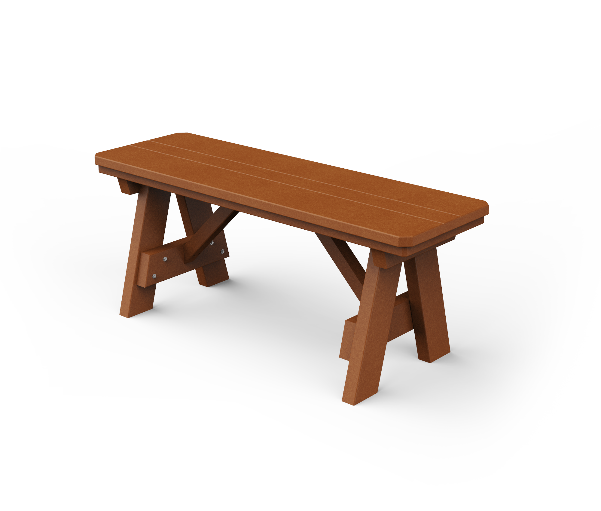 Poly picnic bench.