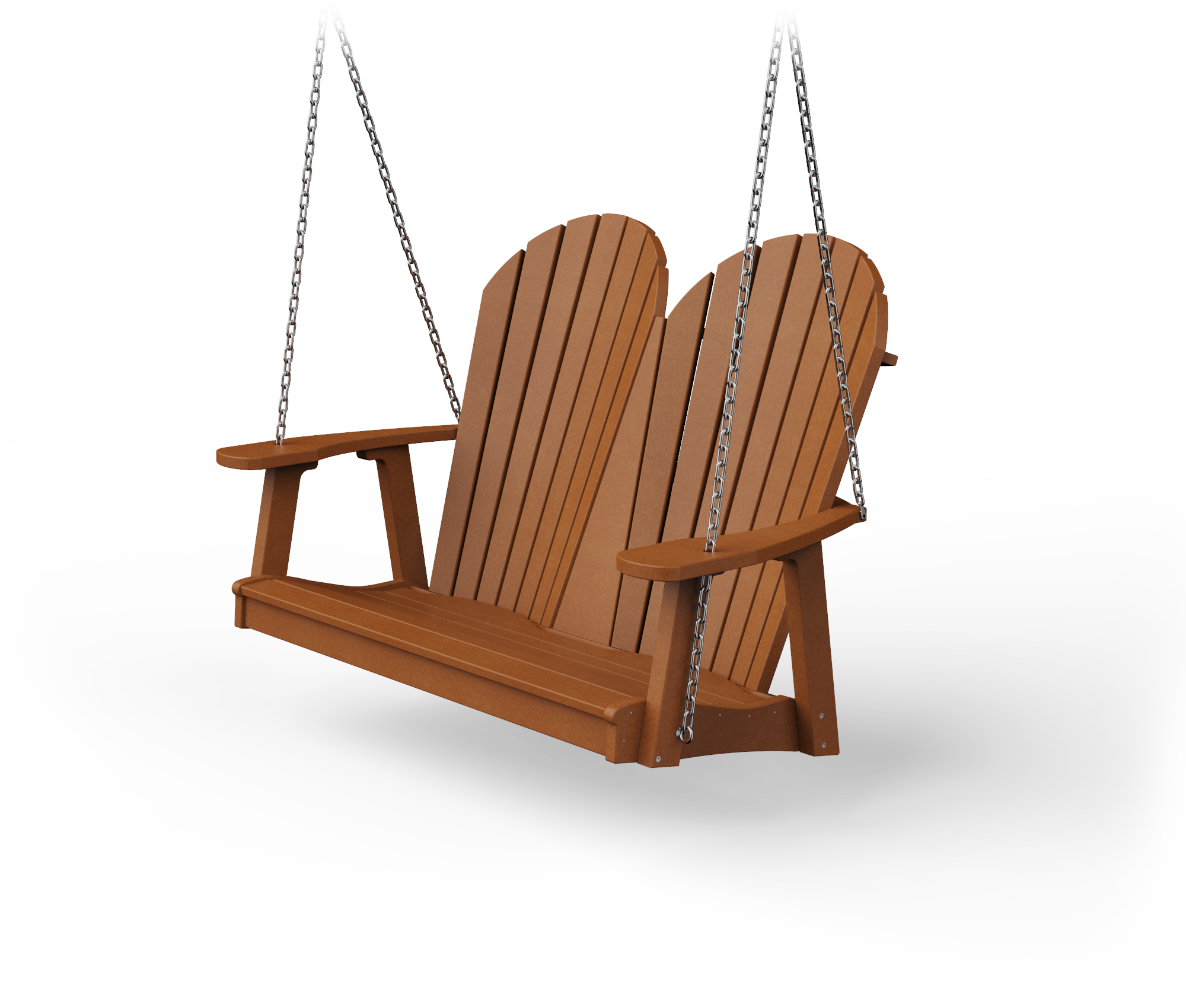 Poly Adirondack swing.