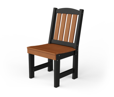 Poly garden dining chair.