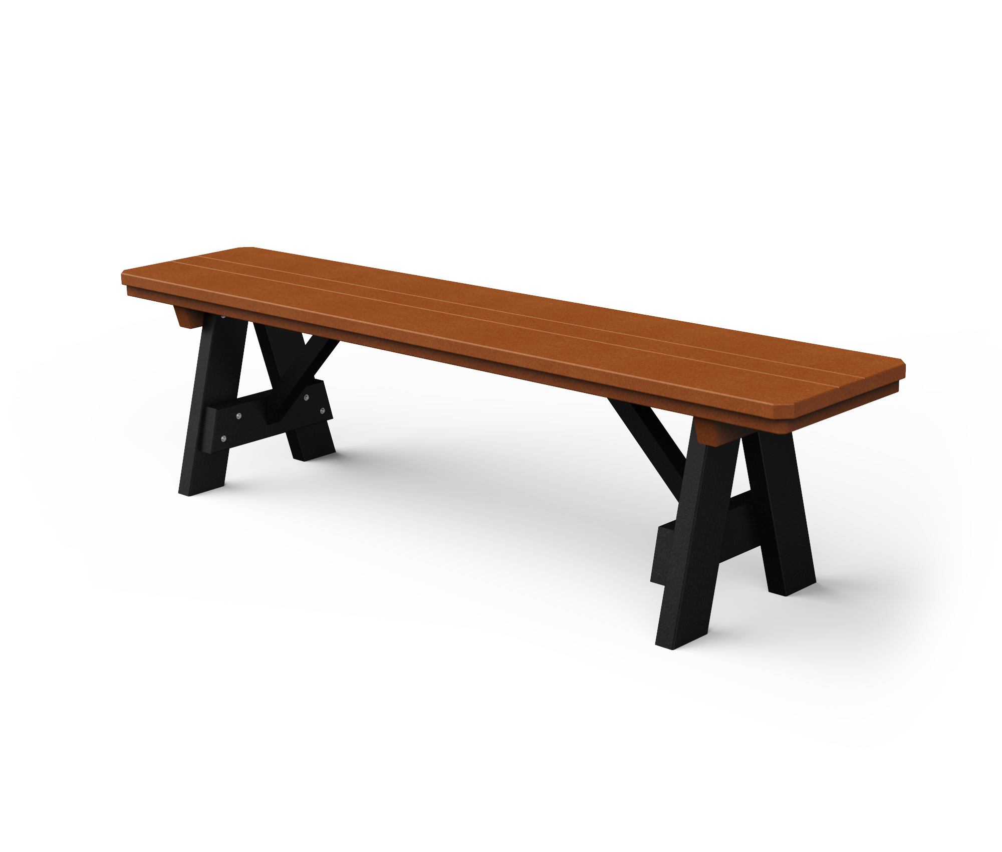 Poly picnic bench.