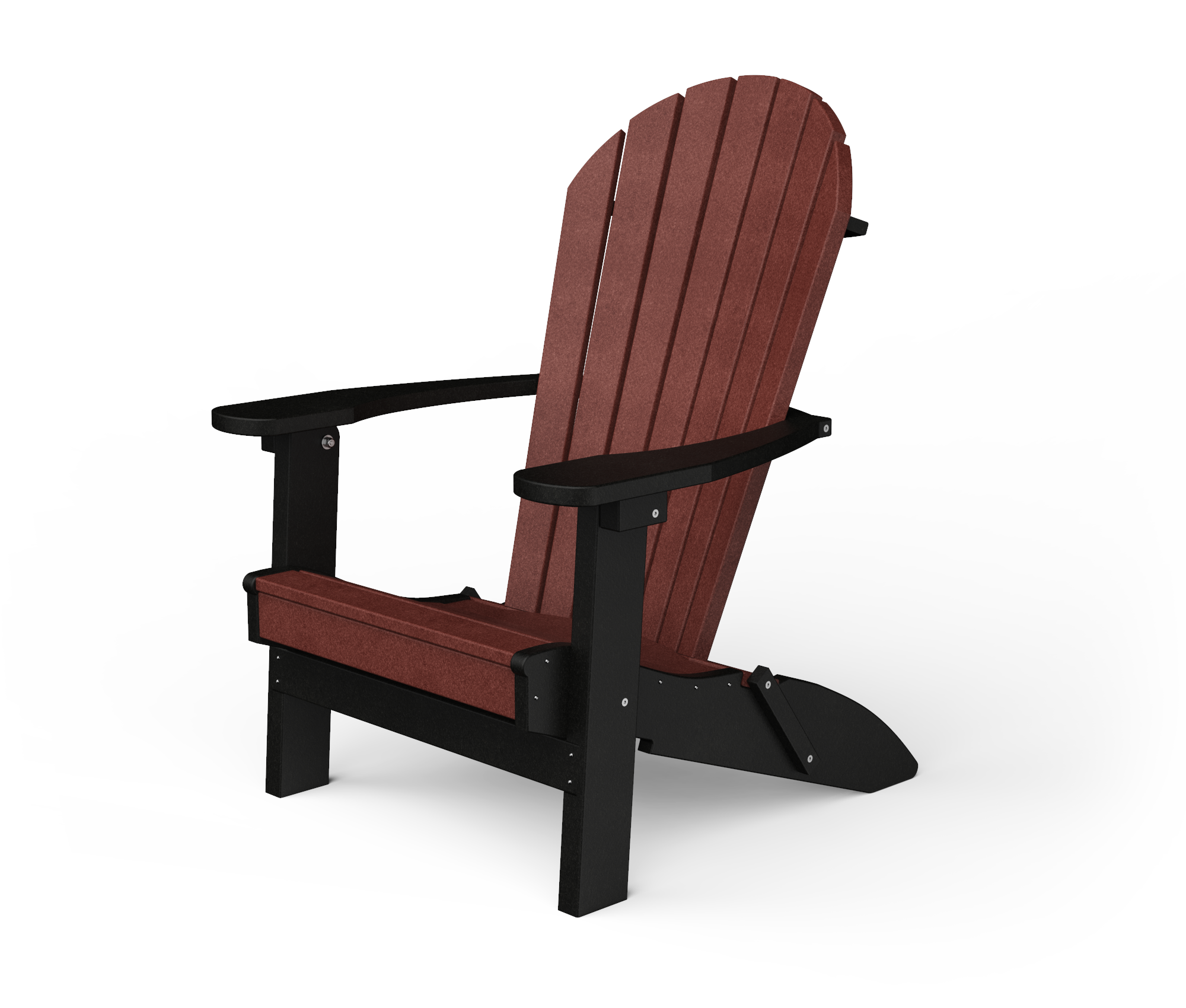 Poly Adirondack rocking chair.