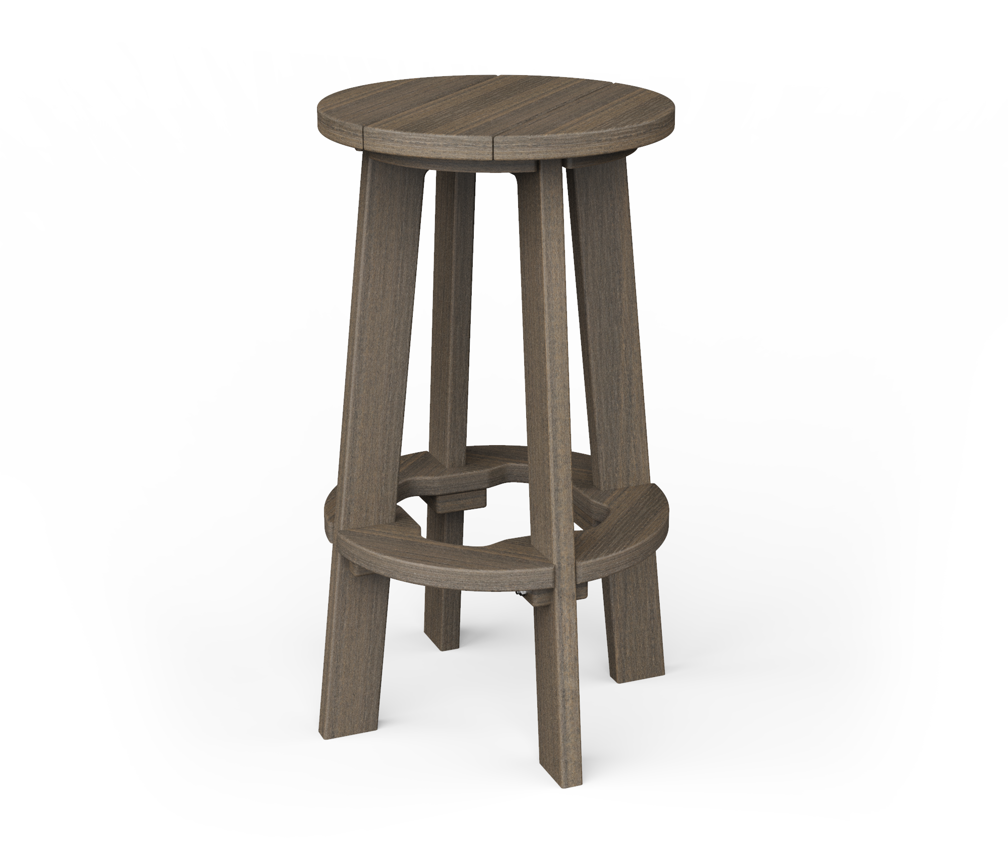 Poly bar stool.