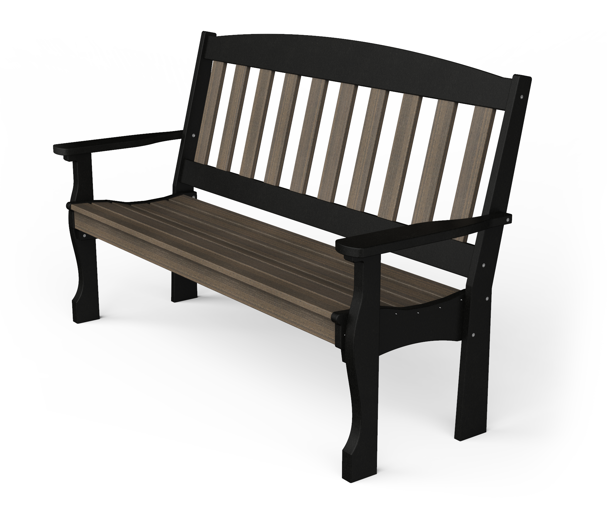 Poly English Garden bench.