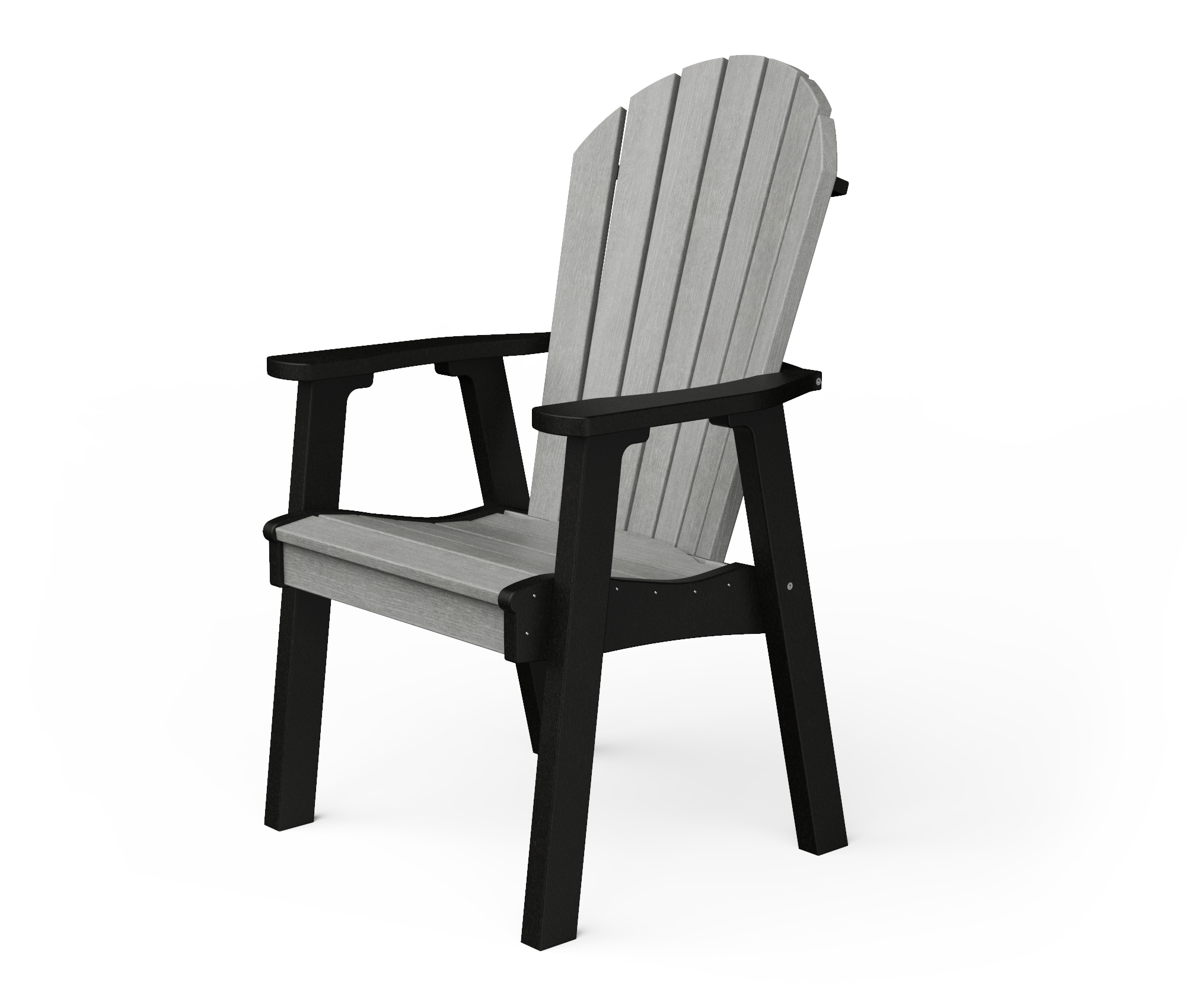 Poly Adirondack dining chair.