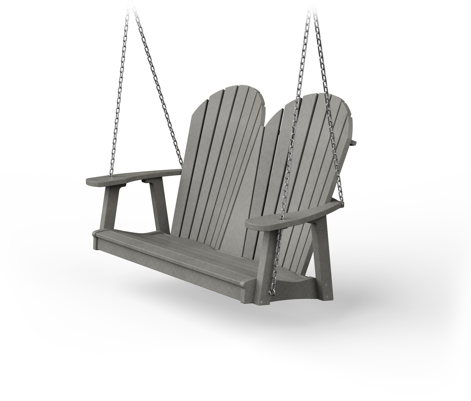 Poly Adirondack swing.