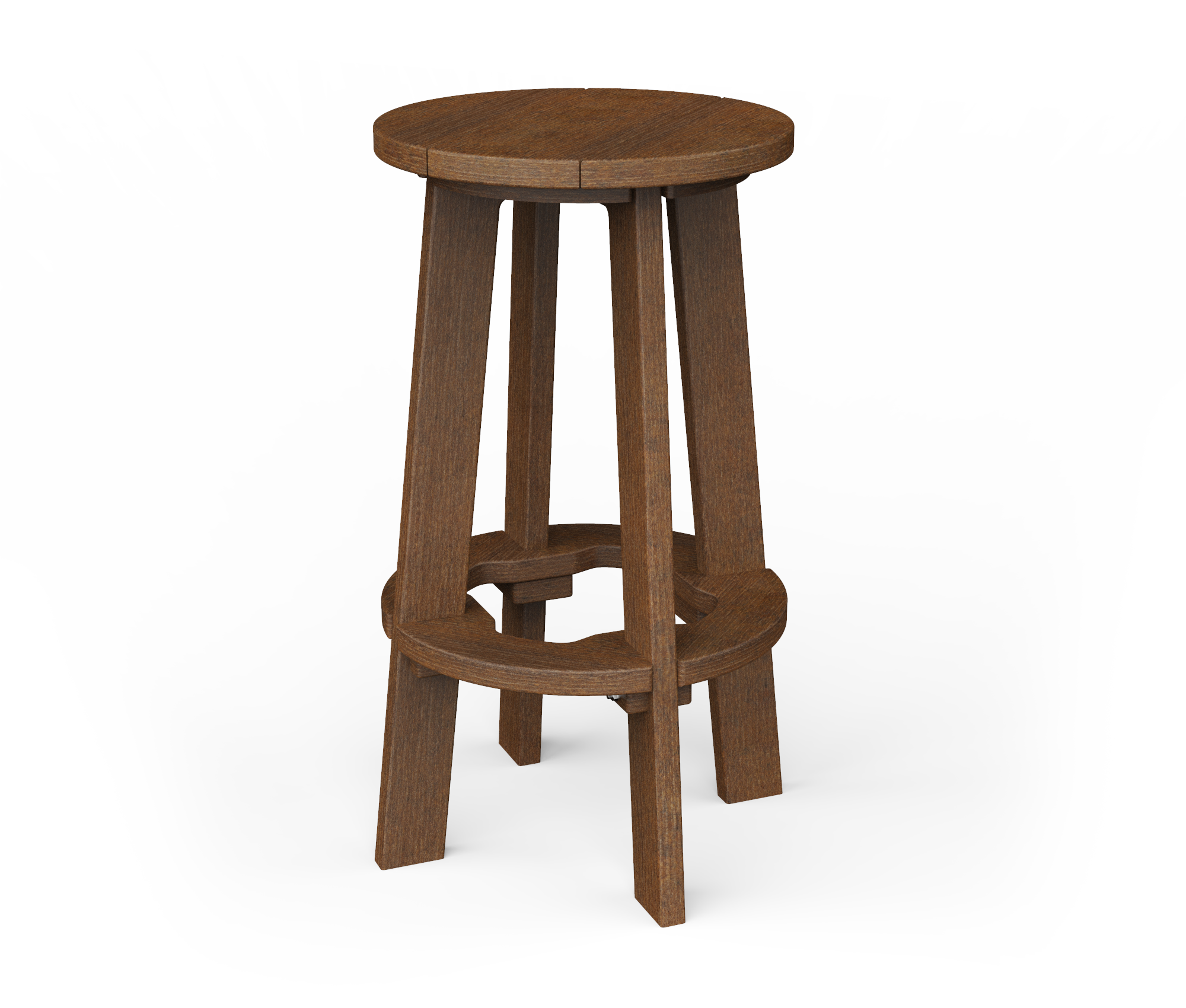 Poly bar stool.