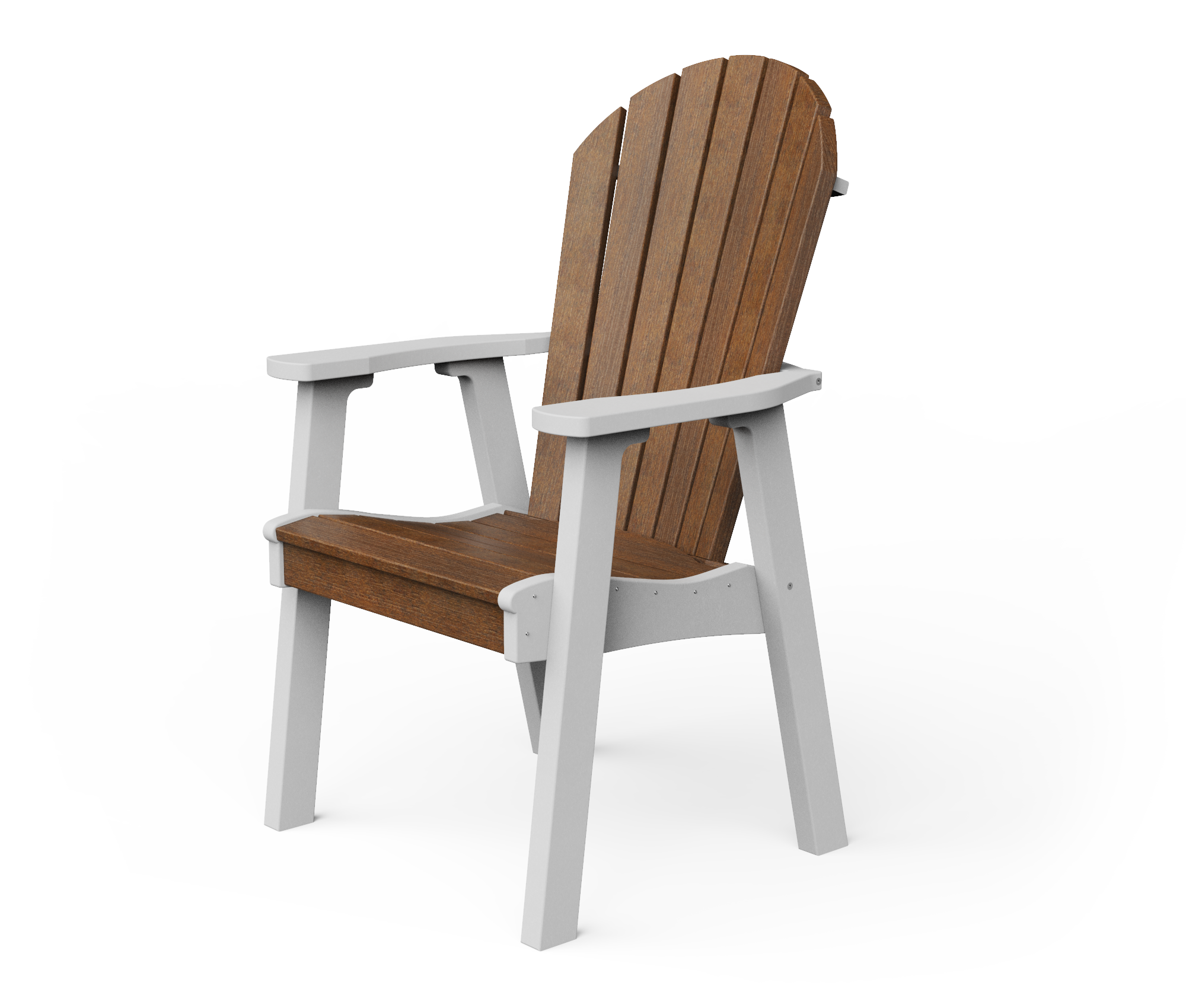 Poly Adirondack dining chair.