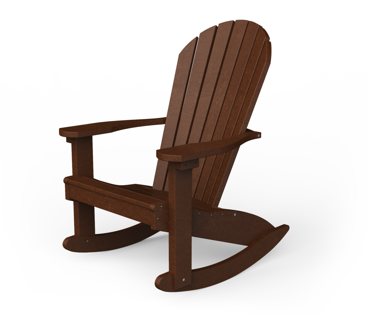 Poly Adirondack Rocking Chair YardCraft Handcrafted Poly Patio Furniture