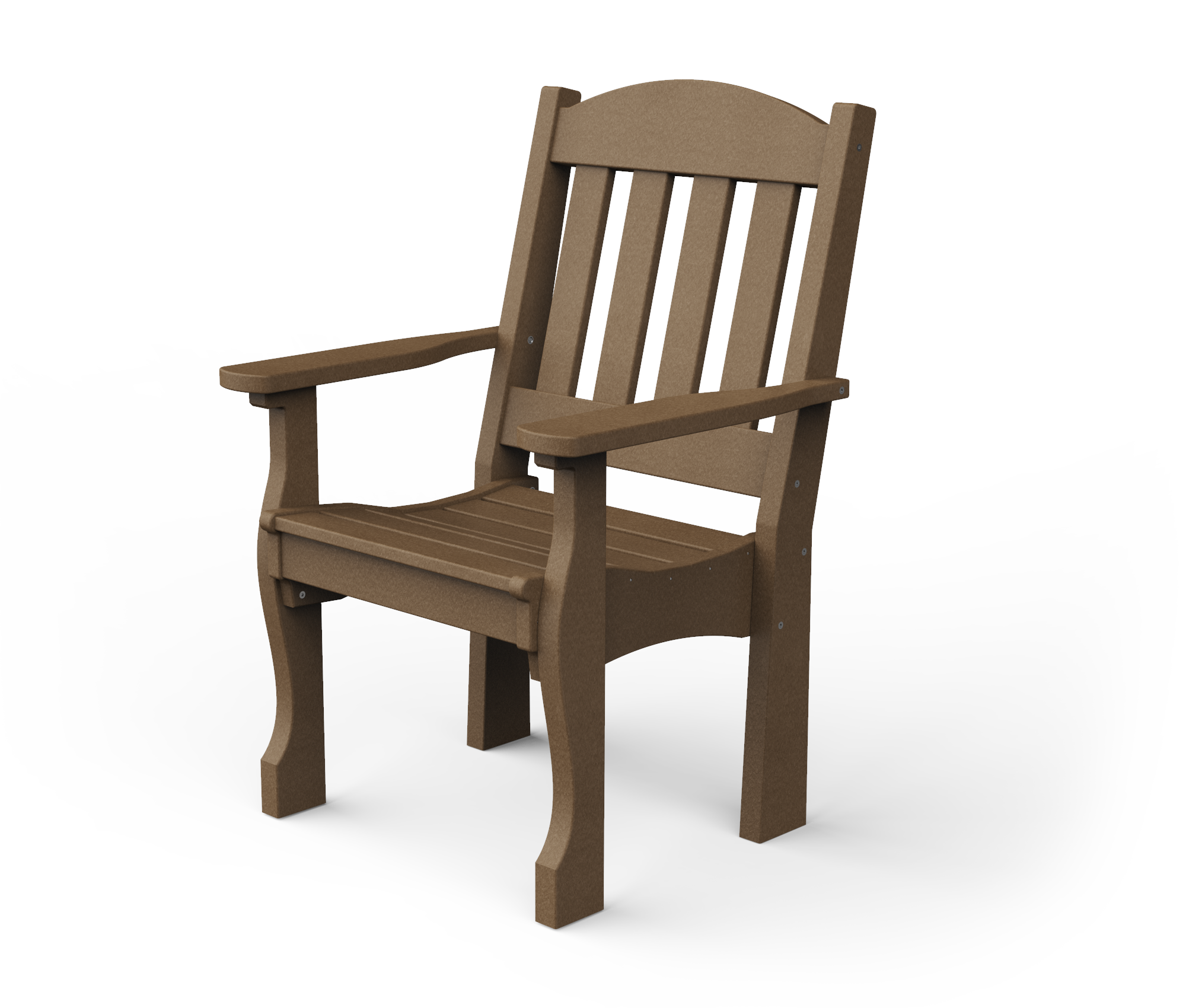 Poly garden dining chair.