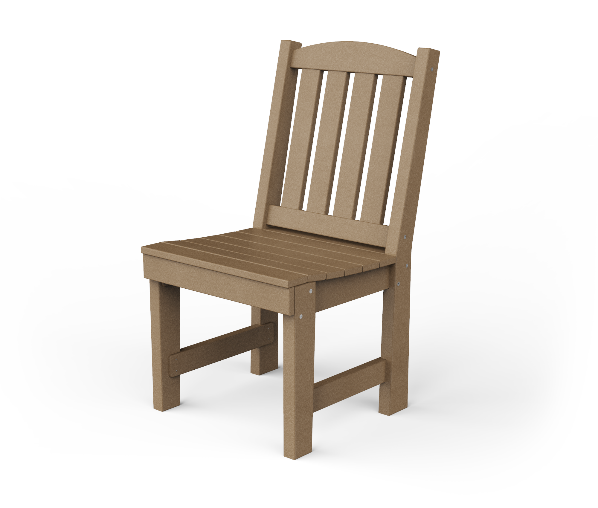 Poly garden dining chair.