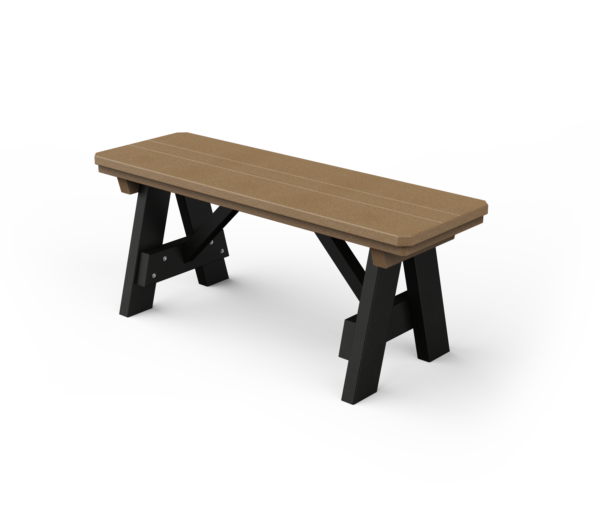 Poly picnic bench.