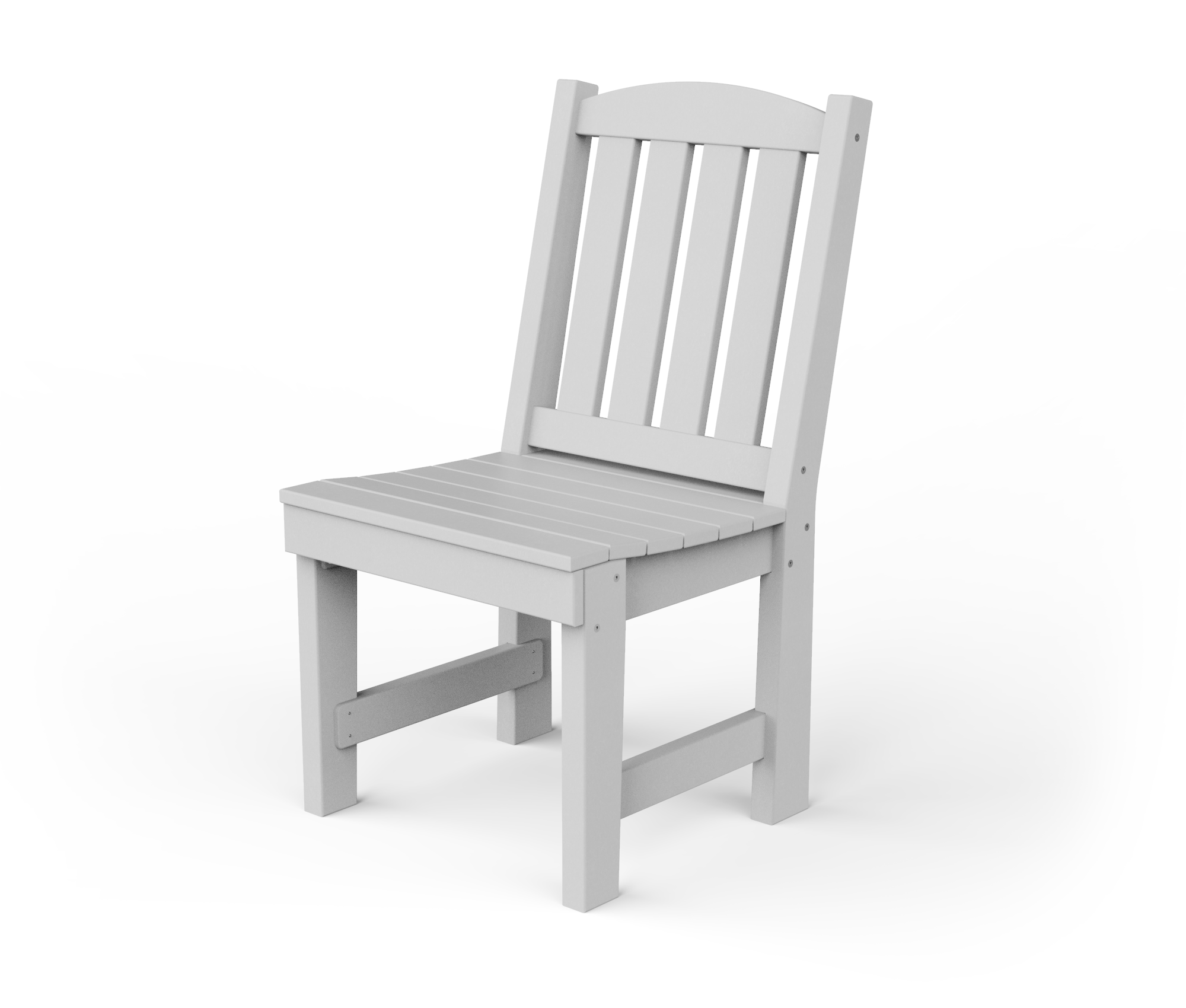 Poly garden dining chair.