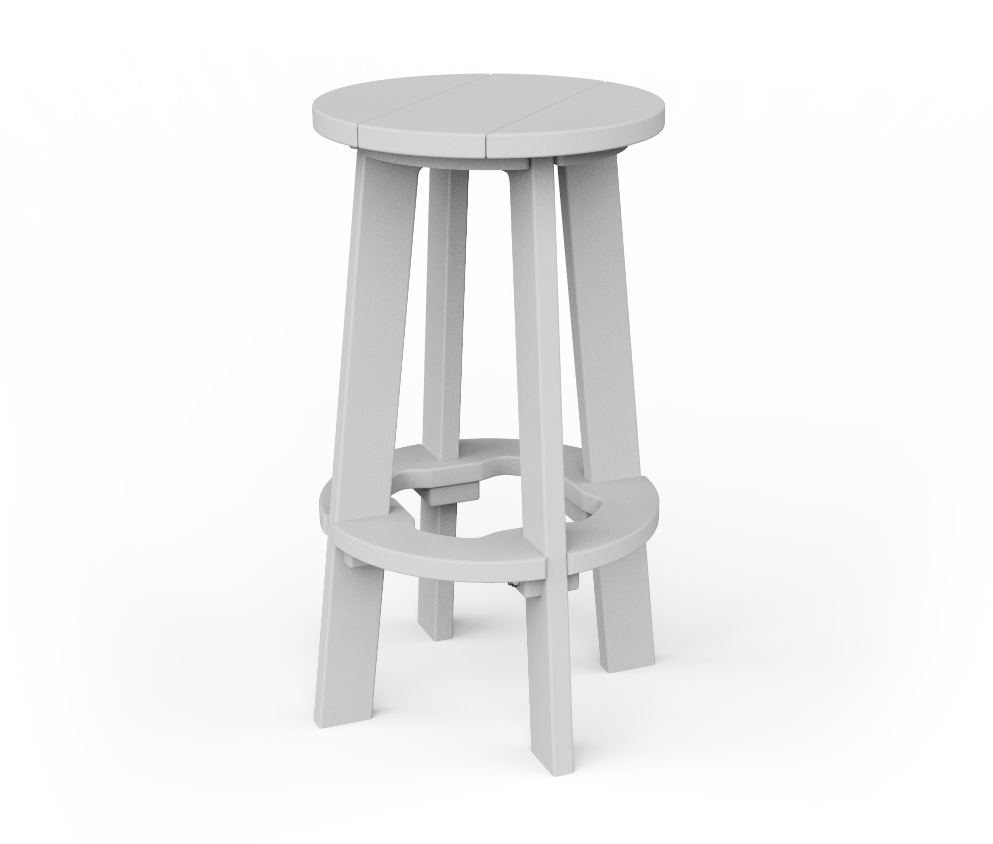 Poly bar stool.