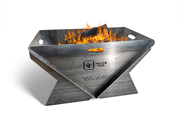 The Anvil™ Collapsible Fire Pit Graphite Edition