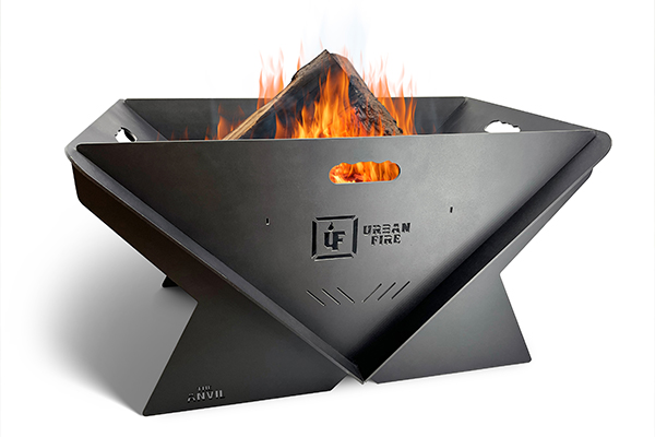 The Anvil™ Collapsible Fire Pit Carbon Edition