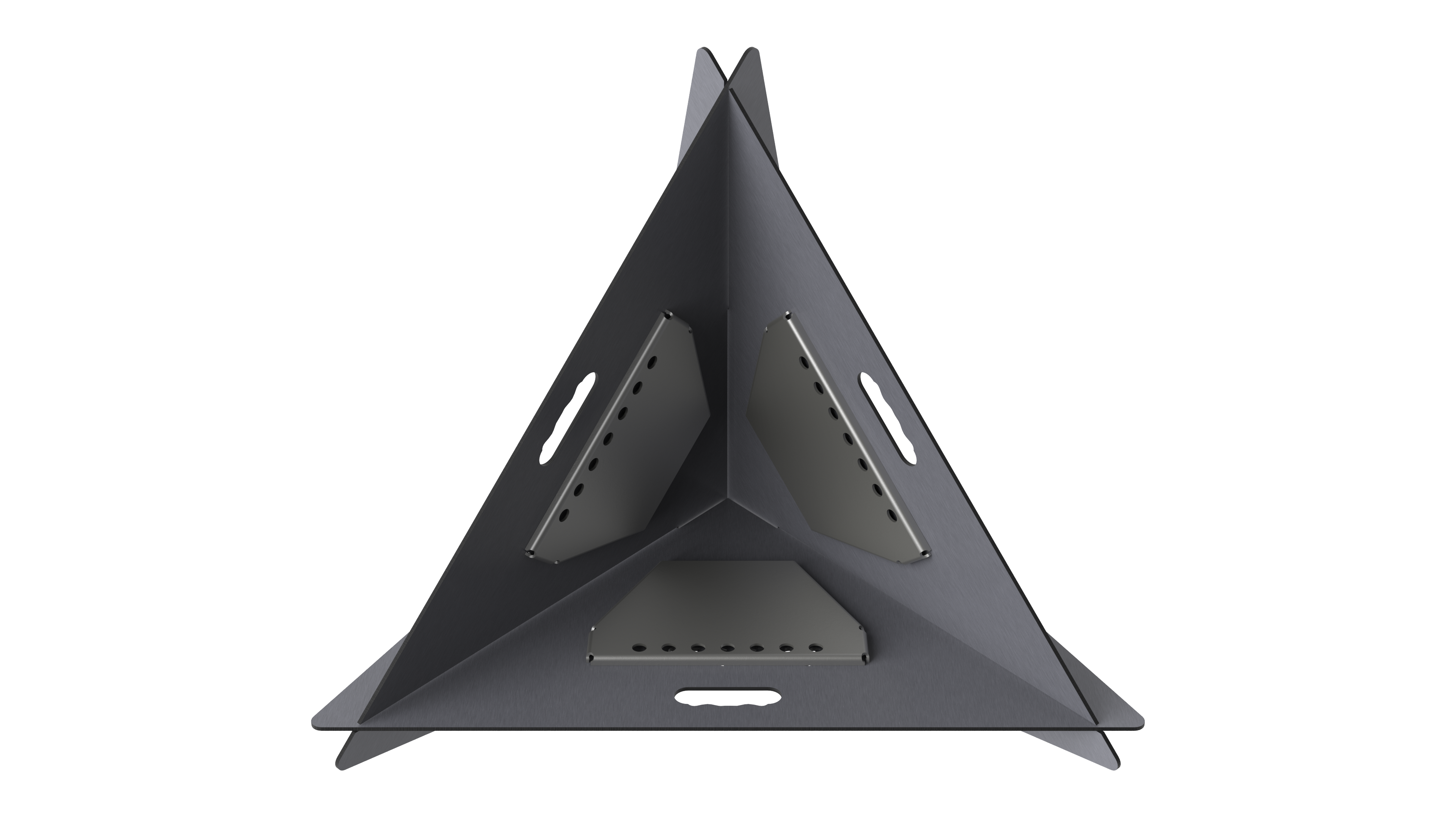 The Vulcan™ Collapsible Fire Pit Urban Fire Secondary Combustion™ Attachment Set.