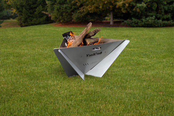 The Vulcan™ Collapsible Fire Pit Stainless Steel.
