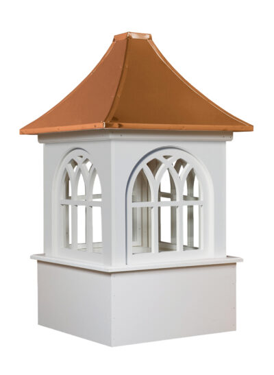 Roxbury Vinyl Cupola with Copper Roof.