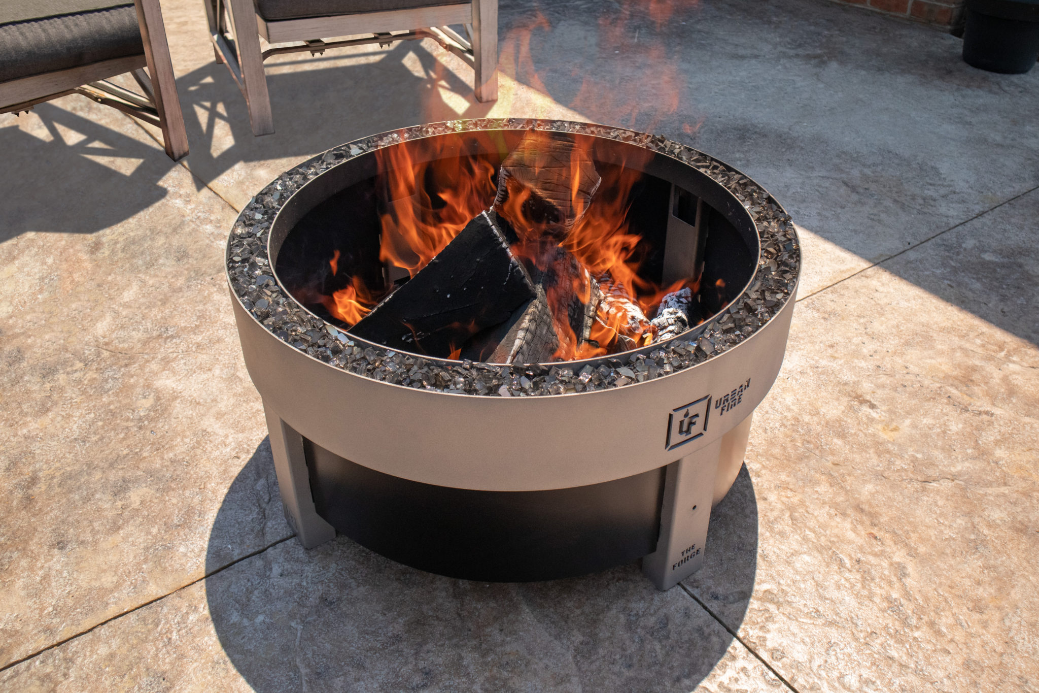 The Collapsible Smokeless Fire Pit YardCraft