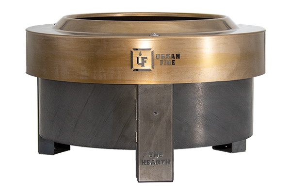 The Hearth Smokeless Fire Pit Graphite Edition