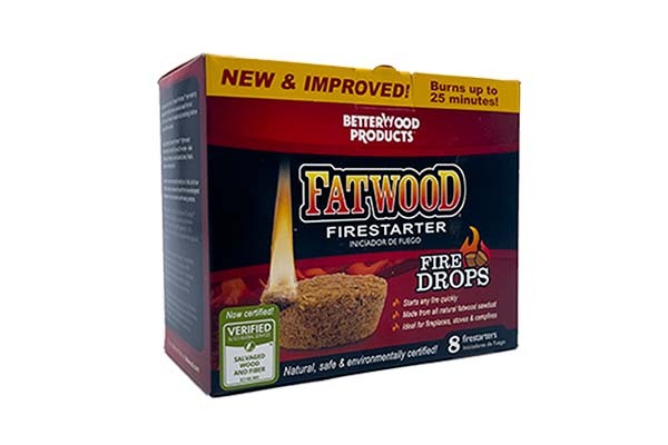 Fatwood Firedrops.