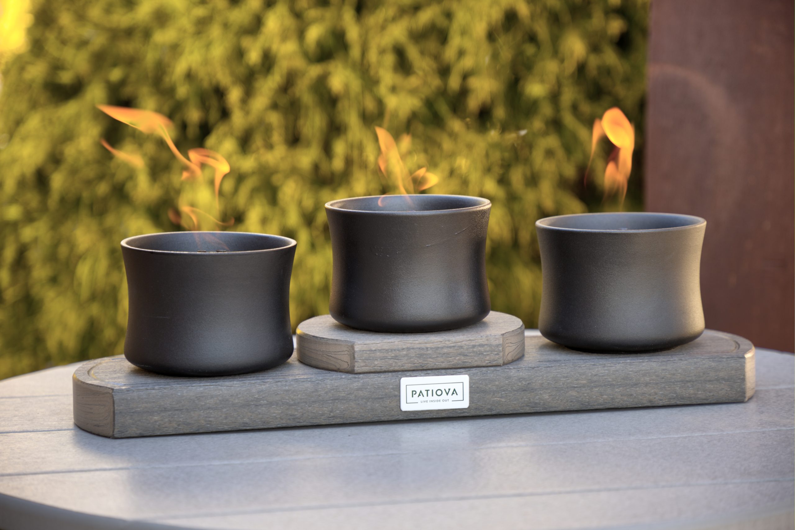 Urban Glow Blaze Candle Set YardCraft