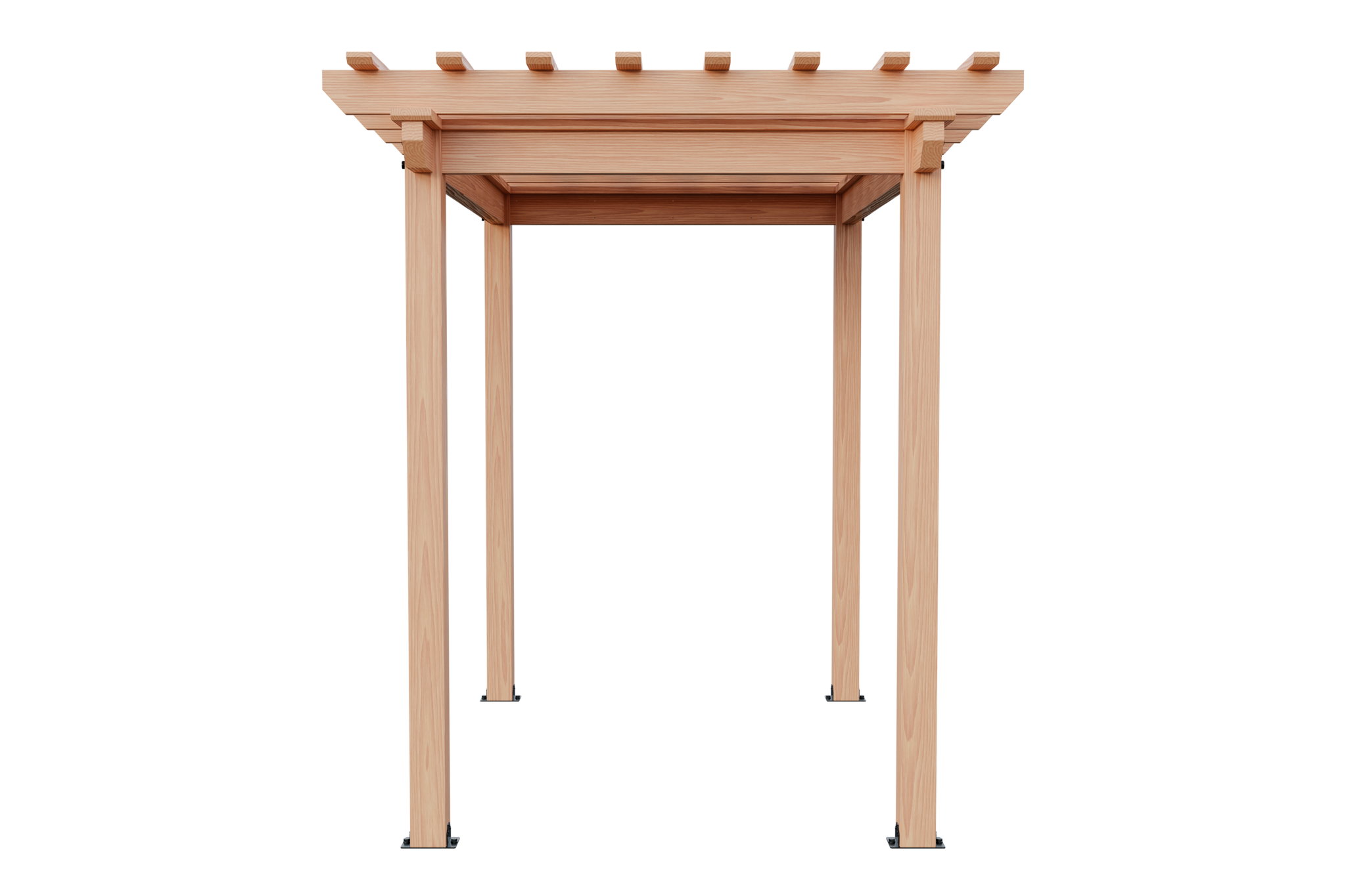8x10 DIY Cedar Pergola Kit Includes Curbside Delivery YardCraft