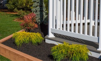 Gazebo foundation options including concrete slab, brick patio, and wood deck installations